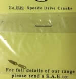 Craftsman: OO Gauge: Speedometer Drive Cranks