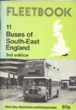 Fleetbook 11: Buses of South East England: 3rd Edition