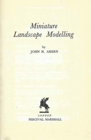 Miniature Landscape Modelling (H/B)
