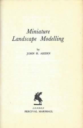 Miniature Landscape Modelling