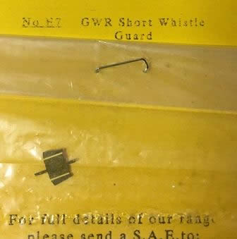 Craftsman: OO Gauge: Short Whistle Guard