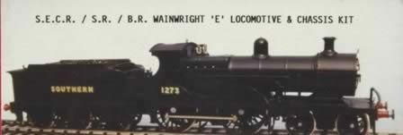 South Eastern Finecast: OO Gauge: SECR/SR/BR Wainwright E Loco Kit