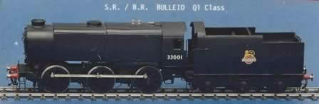 South Eastern Finecast: OO Gauge: SR/BR Q1 Loco Kit