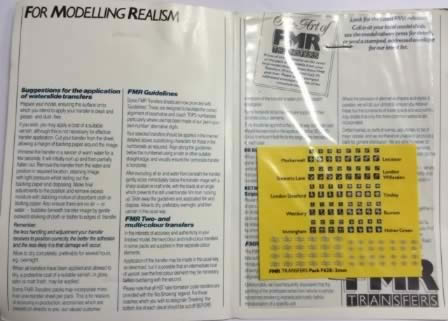 FMR: N Gauge: Railfreight Subsector Livery Transfers