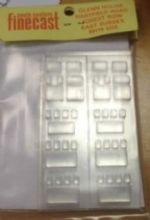 South Eastern Finecast: OO Gauge: Tri-ang Hornby Full Parcels Brake Windows