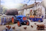 Rothbury: Framed Picture: Fordson Major First Service by Trevor Mitchell