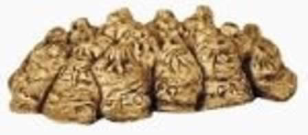 Harburn Hamlett: OO Gauge: Collection Mail Sacks Grey