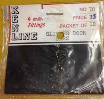 Kenline: OO Gauge: Sliding Door Bars