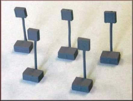 Knightwing: OO/HO Gauge: Speed Restriction Signs With Battery Box