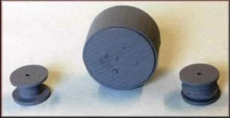 Knightwing: OO/HO Gauge: Signal & Telegraph Department. Cable Drums - Wood Pack 2