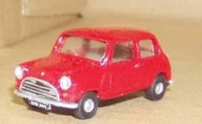 P&D Marsh: OO Gauge: Morris Mini Minor - Pre-Painted Black