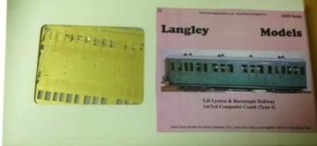 Langley: OO9 Gauge: SR Lynton & Barnstaple Railway 1st/3rd Composite Coach (Type 4)