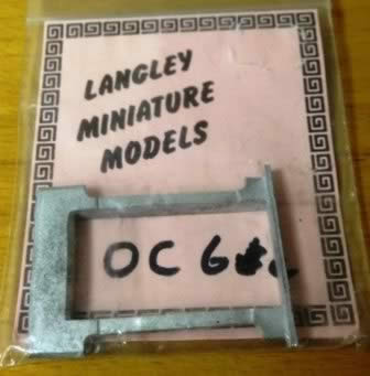 Langley: O Gauge: Large Victorian Window Plain