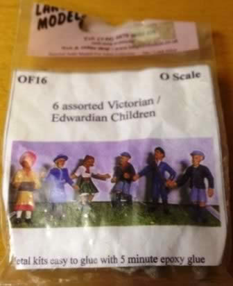 Langley: O Gauge: 6 X Victorian/Edwardian Children