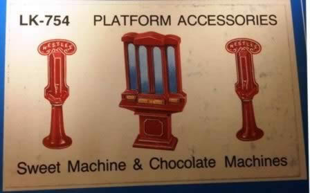 Peco: O-16.5 Narrow Gauge: Sweet And Chocolate Machines White Metal Body Kit