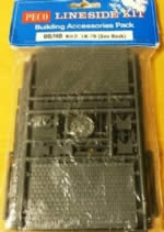 Peco: OO/HO Gauge: Lineside Kit Building Accessories Pack, Kit No 2