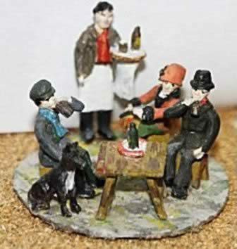 Langley: OO/HO Gauge: Pub Or Cafe Scene