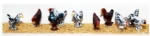 Langley: OO/HO Gauge: Chickens & Cockrel