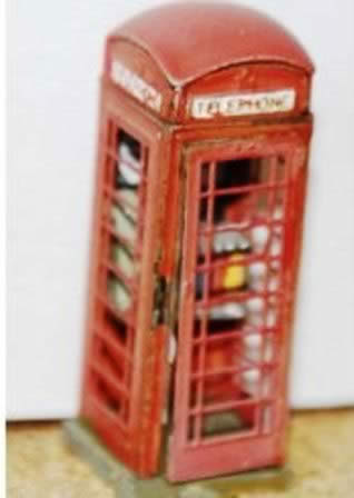 Langley: OO/HO Gauge: Telephone Box Series 6 - 1936 Onwards