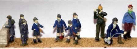 Langley: OO/HO Gauge: Loco Spotters & School Boys