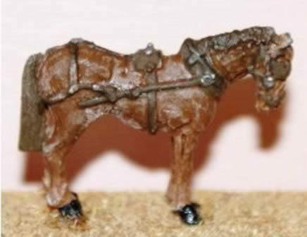 Langley: OO/HO Gauge: Harnessed Horses