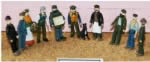 Langley: OO/HO Gauge: Victorian/Edwardian Working Class Railway Figures