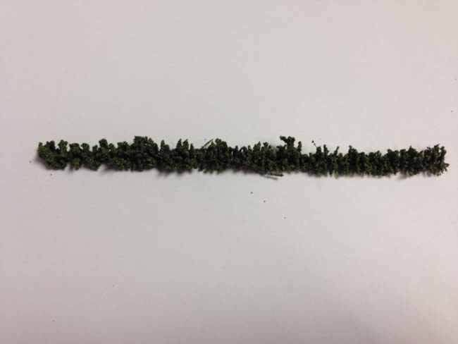 K&M: N Gauge: Length 150mm: Green Hedge