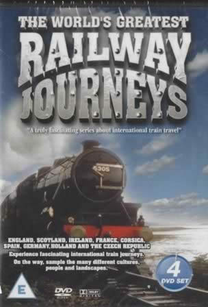 The World's Greatest Railway Journeys - 4 DVD Set