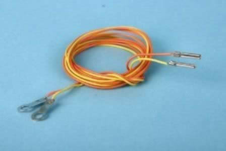 Gaugemaster: Pair Connect Leads Joiner Yellow/Orange
