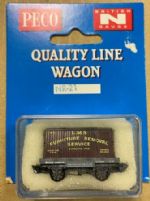 Peco: N Gauge: 12T LMS Furniture Removal Conflat With Container
