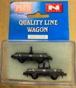 Peco: N Gauge: LMS Bolster Wagon (Pair)