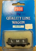 Peco: N Gauge: 12T LMS 7 Plank Wagon