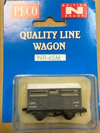 Peco: N Gauge: 8T LMS Cattle Wagon