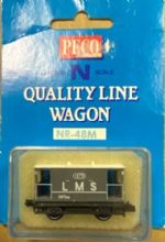 Peco: N Gauge: 20T LMS Brake Van