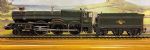 Kit Built: OO Gauge: GWR King George IV Class Locomotive Finished in Dull Green Livery no. 6003