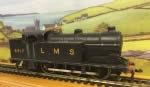 Hornby: OO Gauge: 3-Rail: LMS Black 0-6-2T Tank '6917'