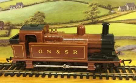 Hornby: OO Gauge: 0-6-0 Tank 'G N & S R' With 0-6-0T Wheels