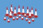 Modelscene: OO Gauge: Traffic Cones Large and Small