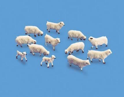 Modelscene: OO Gauge: Sheep & Lambs