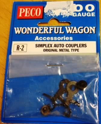 Peco: OO Gauge: Simplex Auto Couplers