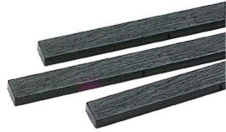 Peco: O Gauge: Moulded Wood Grain Sleepering for Turnouts