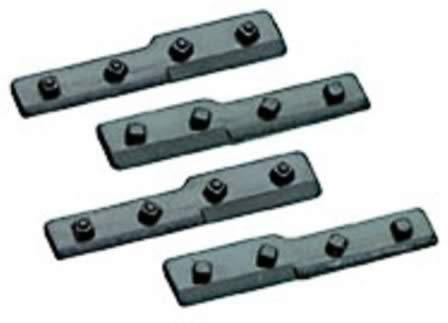 Peco: O Gauge: Cosmetic Plastic Fishplates