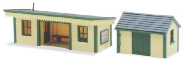 Peco: OO Gauge: Platform Shelter & Hut