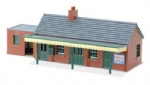 Peco: N Gauge: Manyways Lineside Kit - Country Station Building, Brick Type