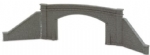 Peco: N Gauge: Lineside Kit - Road Bridge Sides, Stone Type, Double Track