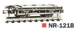 Peco: N Gauge: Rolling Stock Accessories 10' Wheelbase Steel Type Solebars Wagon Chassis Kit