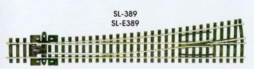 Peco: N Gauge: Insulfrog Turnout Code 80 Large Radius Left Hand