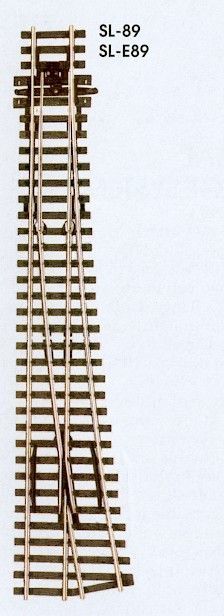 Peco: OO Gauge: Insulfrog Turnout Code 100 Large Left Hand Radius