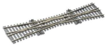 Peco: OO Gauge: Electrofrog Turnout Code 75 Single Slip