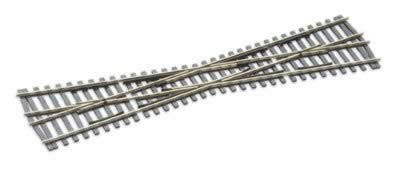 Peco: OO Gauge: Electrofrog Turnout Code 75 Long Crossing
